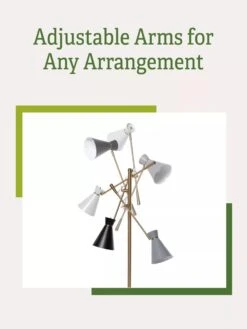 Adjustable 3-Arm Grow Lamp -Garden Supply Store 3 Arm 3