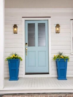 Fairfield Self-Watering Tall Patio Planters, 28” -Garden Supply Store 39 342 081 tif