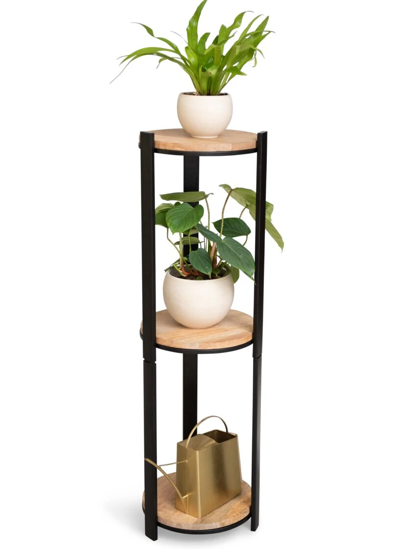 Triple Tower Plant Stand 1 Triple Tower Plant Stand
