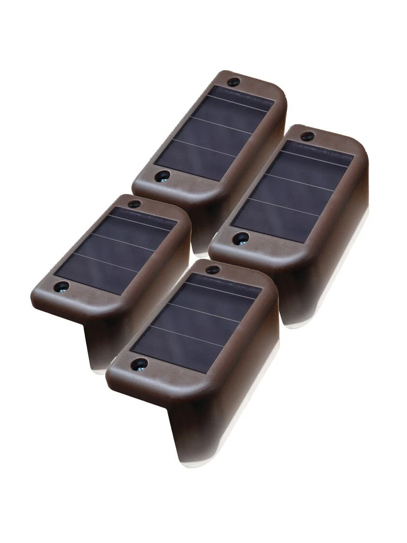 Maxsa® Solar Powered Deck Lights, Pack Of 4 2 Maxsa® Solar Powered Deck Lights, Pack Of 4 - Image 2