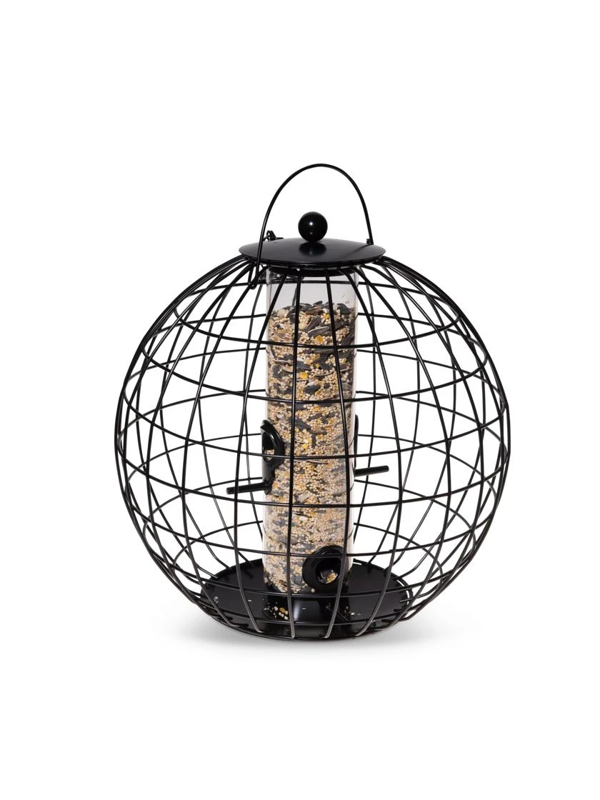 Mixed Seed Globe Cage Feeder 1 Mixed Seed Globe Cage Feeder