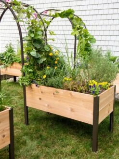 2’ X 4’ Arch Trellis For Planter Boxes 13 2’ X 4’ Arch Trellis For Planter Boxes -Garden Supply Store 8587823 0490