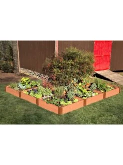 L-Shaped Composite Raised Bed, 12'x12' With 1" Boards 8 L-Shaped Composite Raised Bed, 12'x12' With 1" Boards -Garden Supply Store 8588254 03v