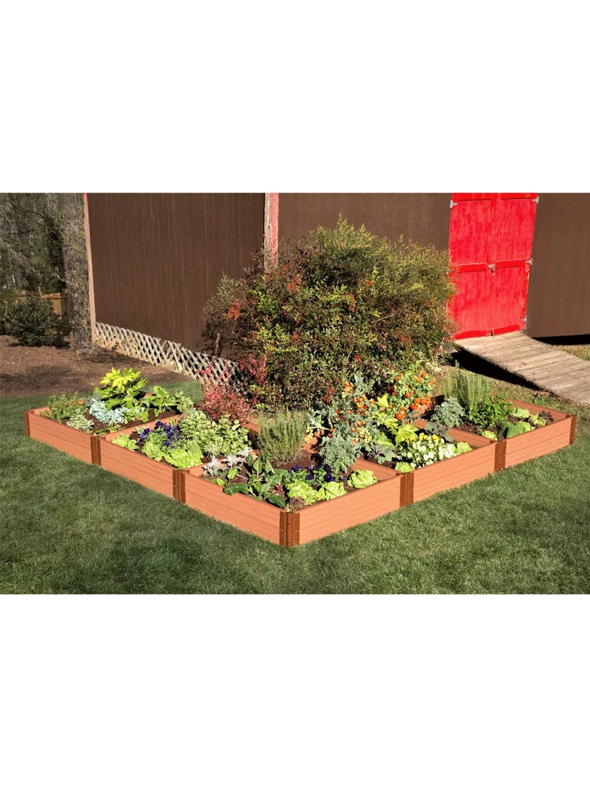 L-Shaped Composite Raised Bed, 12'x12' With 1" Boards 4 L-Shaped Composite Raised Bed, 12'x12' With 1" Boards - Image 4