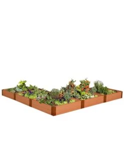 L-Shaped Composite Raised Bed, 12'x12' With 1" Boards 9 L-Shaped Composite Raised Bed, 12'x12' With 1" Boards -Garden Supply Store 8588254 04v