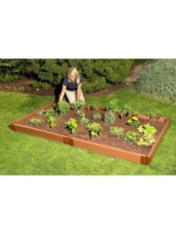 Classic Sienna Composite Raised Bed, 5-1/2" High With 2" Boards 9 Classic Sienna Composite Raised Bed, 5-1/2" High With 2" Boards -Garden Supply Store 8588260 01v