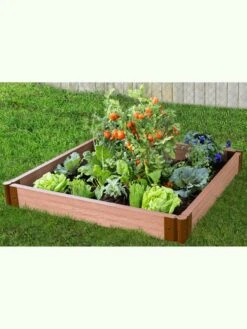 Classic Sienna Composite Raised Bed, 5-1/2" High With 2" Boards 10 Classic Sienna Composite Raised Bed, 5-1/2" High With 2" Boards -Garden Supply Store 8588270 02v