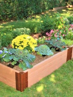 Classic Sienna Composite Raised Bed, 11" High With 2" Board 9 Classic Sienna Composite Raised Bed, 11" High With 2" Board -Garden Supply Store 8588283 01V tif