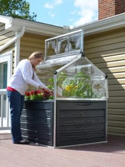 Canopia® By Palram Plant Inn™ Raised Bed Greenhouse, 4' X 4' -Garden Supply Store 8588308 02V tif