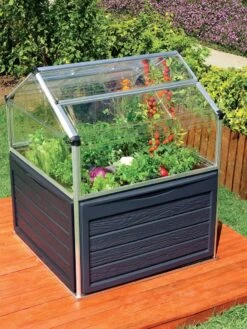 Canopia® By Palram Plant Inn™ Raised Bed Greenhouse, 4' X 4' -Garden Supply Store 8588308 16V jpg