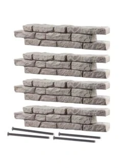 Rock Lock Interlocking Garden System, Straight Sets -Garden Supply Store 8588324 01V