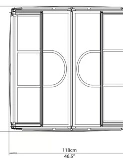 Canopia® By Palram Plant Inn™ Raised Bed Greenhouse, 4' X 4' -Garden Supply Store 8588803 11V tif