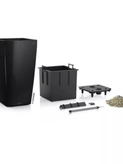 Lechuza® Cubico Color Tall Self-Watering Planters -Garden Supply Store 8589485 05V tif
