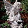 Kneeling Fairy Garden Statue