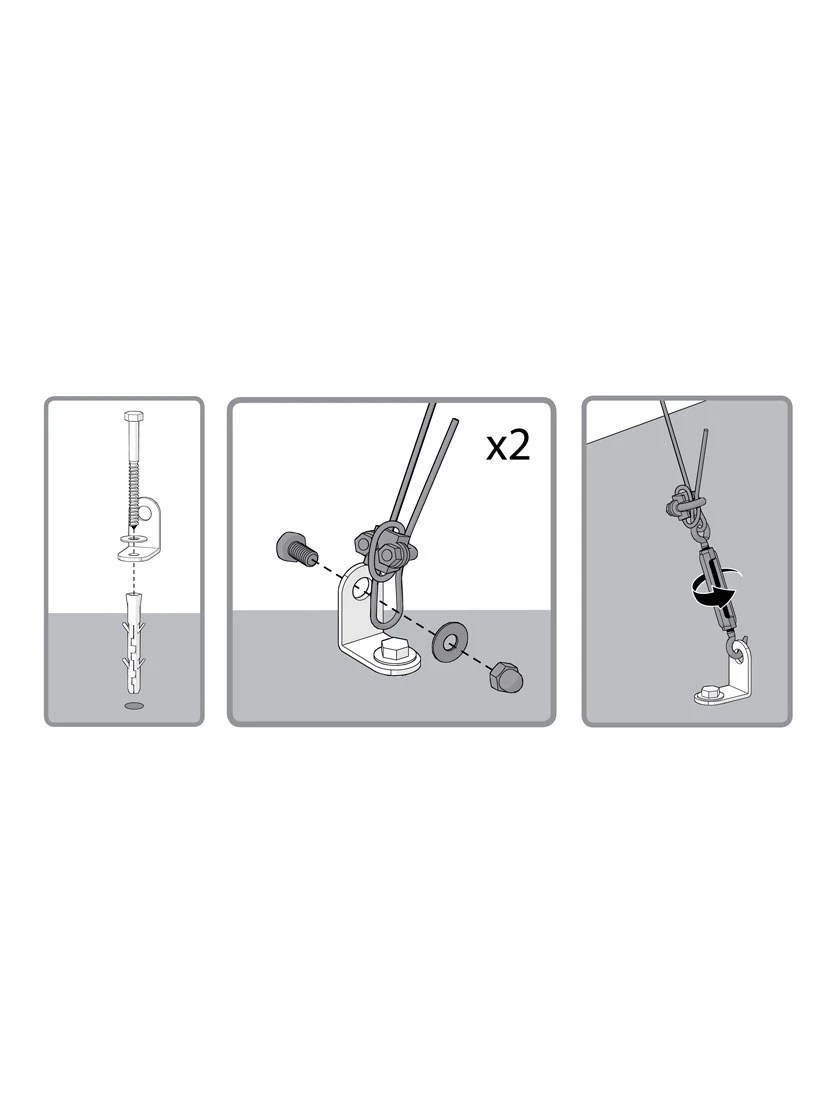 Canopia® By Palram Anchoring Kit For Snap & Grow™ Greenhouse 4 Canopia® By Palram Anchoring Kit For Snap & Grow™ Greenhouse - Image 4