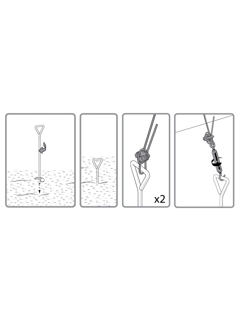 Canopia® By Palram Anchoring Kit For Snap & Grow™ Greenhouse 5 Canopia® By Palram Anchoring Kit For Snap & Grow™ Greenhouse - Image 5