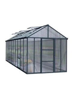 Canopia® By Palram Glory™ Greenhouse, 8' -Garden Supply Store 8591552 02v glory greenhouse 8 x 20 ft