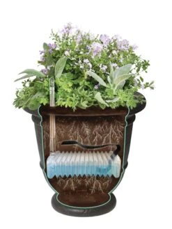 Kylemore Self-Watering Urn Planter -Garden Supply Store 8592688 SWKylemore art tif