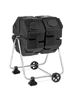 Dual Batch Compost Tumbler With Wheels -Garden Supply Store 8593232 2626 tif