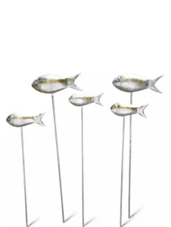Fish Out Of Water Garden Stakes, Set Of 5 -Garden Supply Store 8593672 0067 tif