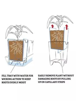 Pop-Out Pots, Set Of 4 -Garden Supply Store 8593943 2