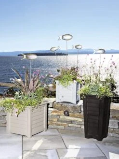 Fish Out Of Water Garden Stakes, Set Of 5 -Garden Supply Store 8594277 1524 tif