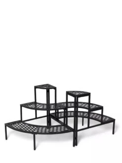 Quarter-Round Lattice Plant Stand -Garden Supply Store 8596372 6792 tif