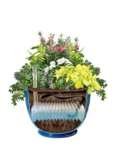 Mazzano Self-Watering Planters 10 Mazzano Self-Watering Planters -Garden Supply Store 8596570 SWMazzano19 Blue art tif