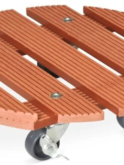 Round Waterproof Planter Caddy, 11-1/2" -Garden Supply Store 8596658 001V tif