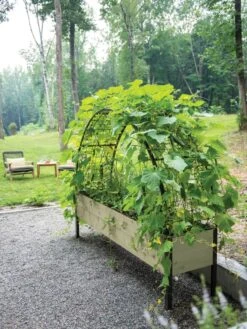 Eco-Stained Elevated Planter Box, 2'x8' 16 Eco-Stained Elevated Planter Box, 2'x8' -Garden Supply Store 8596760 0046 tif 1