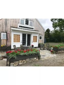 Eco-Stained Elevated Planter Box, 2'x8' 15 Eco-Stained Elevated Planter Box, 2'x8' -Garden Supply Store 8596760 01CUST