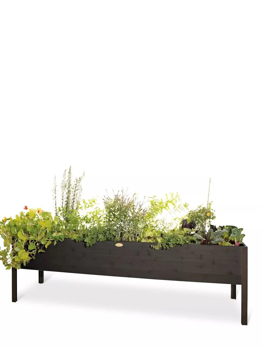Eco-Stained Elevated Planter Box, 2'x8' 10 Eco-Stained Elevated Planter Box, 2'x8' - Image 10