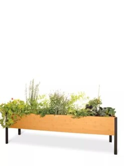 Eco-Stained Elevated Planter Box, 2'x8' 18 Eco-Stained Elevated Planter Box, 2'x8' -Garden Supply Store 8596760 101 tif
