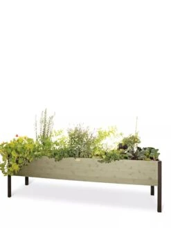 Eco-Stained Elevated Planter Box, 2'x8' 21 Eco-Stained Elevated Planter Box, 2'x8' -Garden Supply Store 8596760 3869 tif