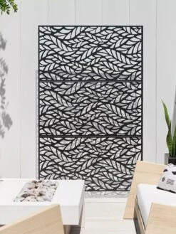 Veradek 3-Panel Privacy Screen Set, Flowleaf 10 Veradek 3-Panel Privacy Screen Set, Flowleaf -Garden Supply Store 8599187 09V tif