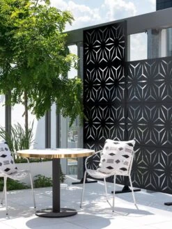 Veradek 3-Panel Privacy Screen Set, Star -Garden Supply Store 8599205 08V tif