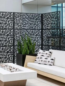 Veradek 3-Panel Privacy Screen Set, Web -Garden Supply Store 8599206 10V tif