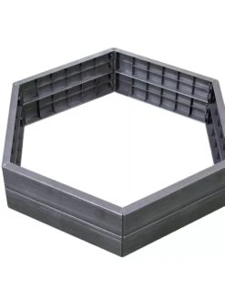 Exaco Hexagonal Raised Garden Bed Planter -Garden Supply Store 8599285 04V tif