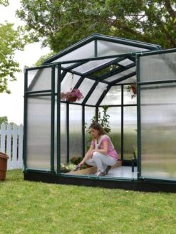Canopia® By Palram Hobby Gardener Greenhouse, 8' -Garden Supply Store 8599331 01V tif