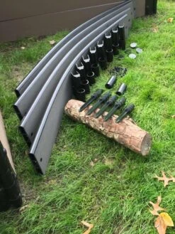 Curved Composite Landscape Edging Kit With 1" Boards 9 Curved Composite Landscape Edging Kit With 1" Boards -Garden Supply Store 8599404 16V tif