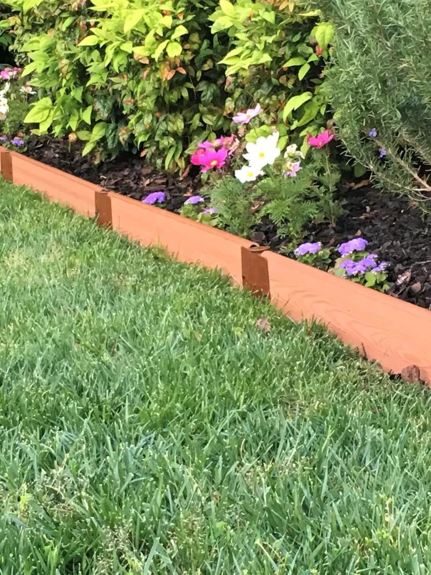 Straight Composite Landscape Edging Kit With 1" Boards 2 Straight Composite Landscape Edging Kit With 1" Boards - Image 2