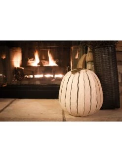 Desert Steel Pumpkin Luminary, Tall -Garden Supply Store 8599559 06v