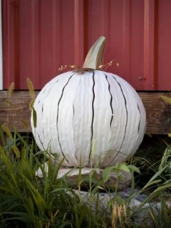 Desert Steel Pumpkin Luminary, Short -Garden Supply Store 8599560 06v desert steel pumpkin luminary short lantern