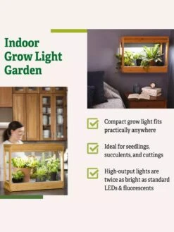 Bamboo Mini LED Grow Light Garden 17 Bamboo Mini LED Grow Light Garden -Garden Supply Store 8599624 04