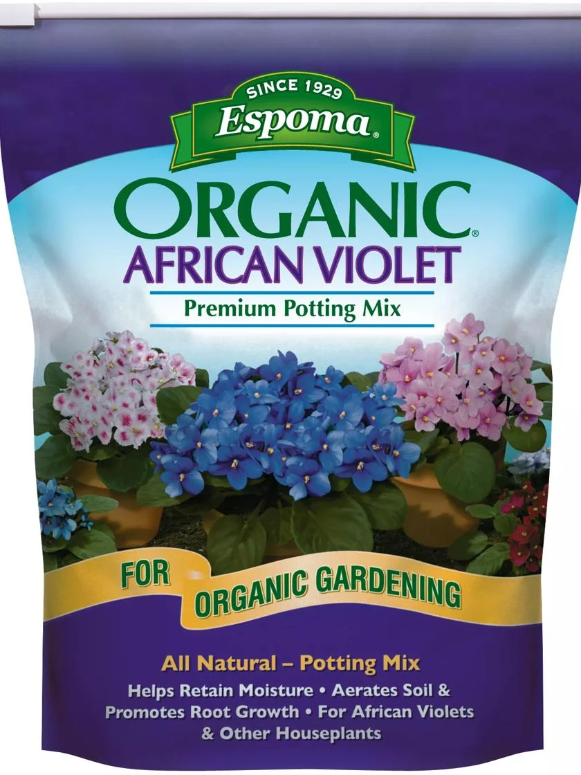 Espoma African Violet Potting Mix, 4 Quart 2 Espoma African Violet Potting Mix, 4 Quart - Image 2