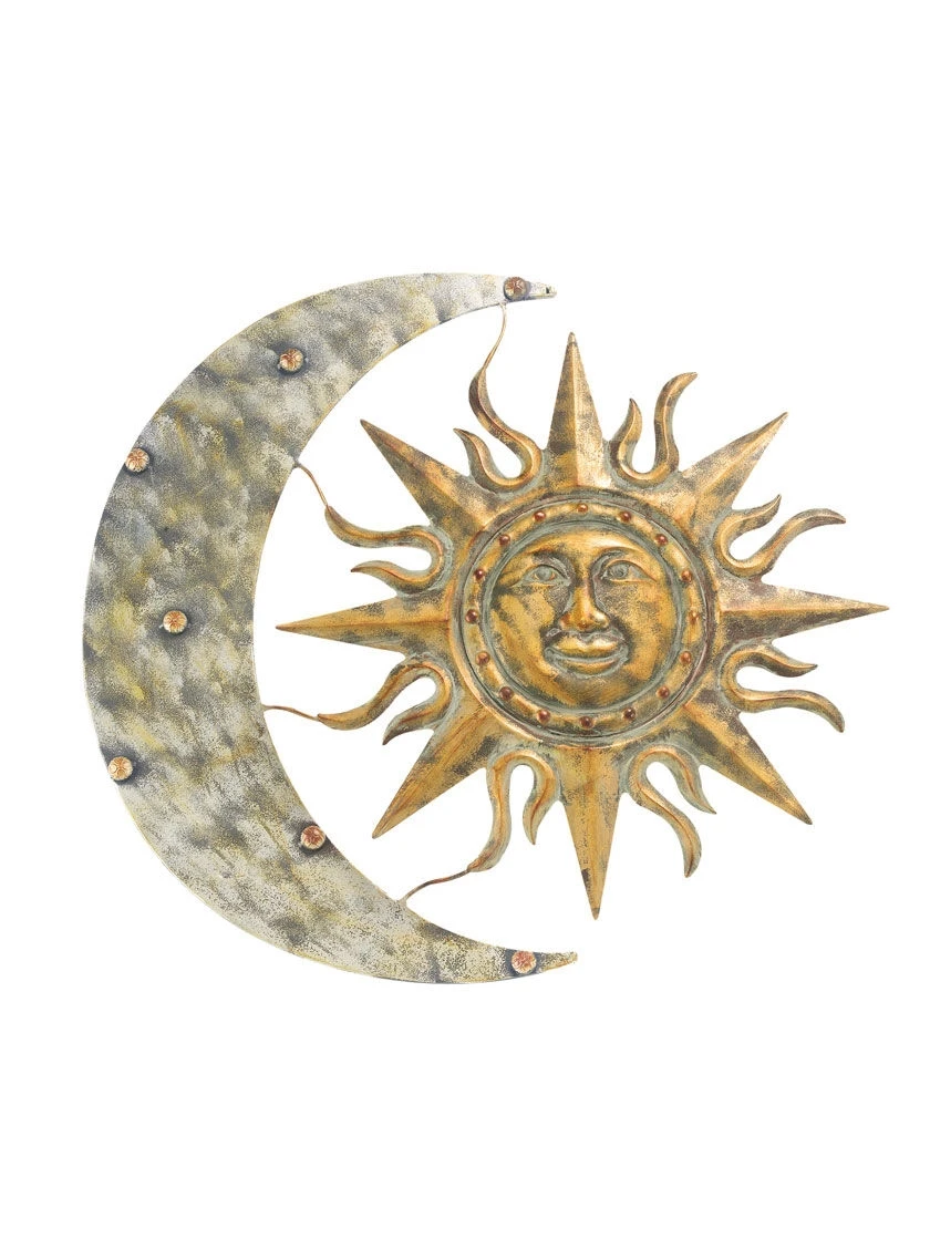 Aztec Sun And Moon Wall Art 1 Aztec Sun And Moon Wall Art