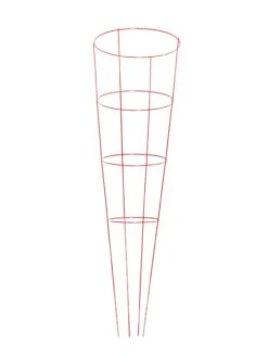 Heavy-Duty Plant Supports 54", Set Of 5 -Garden Supply Store 8600032 02v heavy duty colorful plant supports 54 inch red