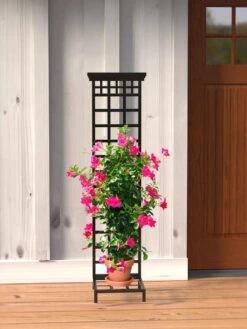 Mission-Style Planter Stand With Trellis 5 Mission-Style Planter Stand With Trellis -Garden Supply Store 8600111 01V tif