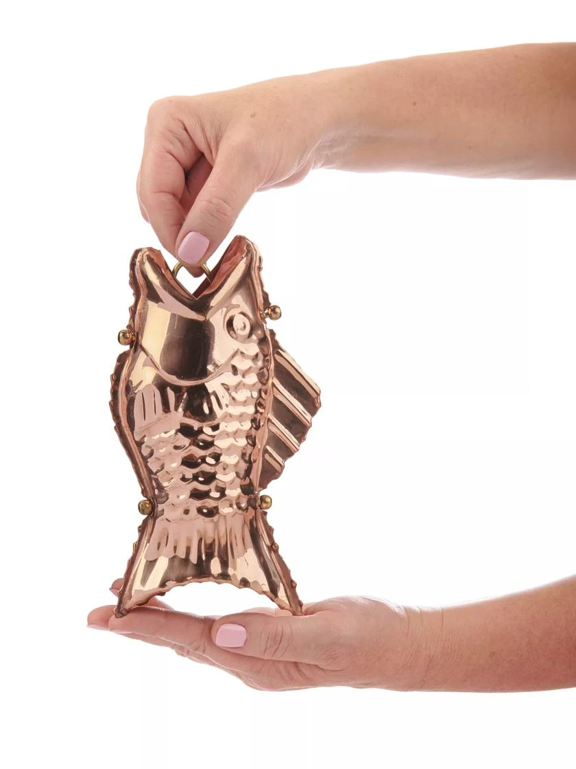 Fish Pure Copper Rain Chain, 8.5' 3 Fish Pure Copper Rain Chain, 8.5' - Image 3