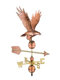 Freedom Eagle Copper Weathervane 7 Freedom Eagle Copper Weathervane -Garden Supply Store 8600277 03v